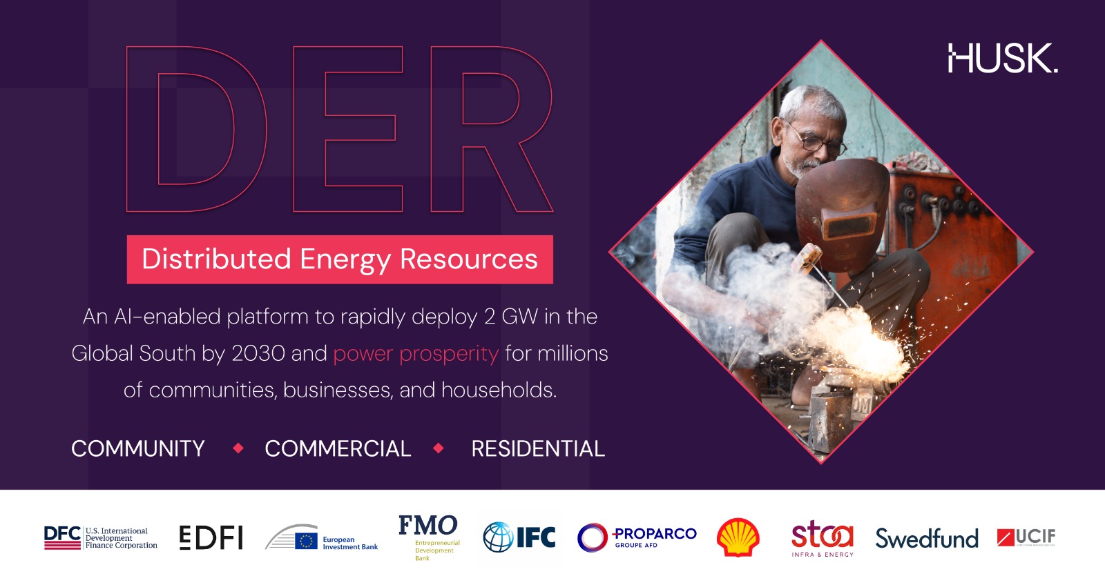 Husk launches AI-enabled DER platform, dedicated to powering prosperity for 30 million in the Global South