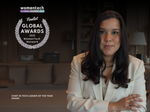 ADRIANA RIVAS WOMENTECH GLOBAL AWARDS 2025 FINALIST CHIEF IN TECH LEADER OF THE YEAR