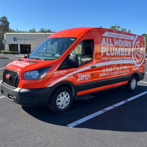 All Hours Plumber Service Van