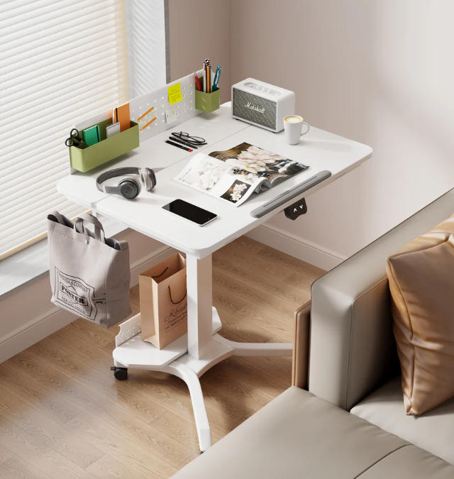 Desk One Mobile Drafting Sit Stand Desk