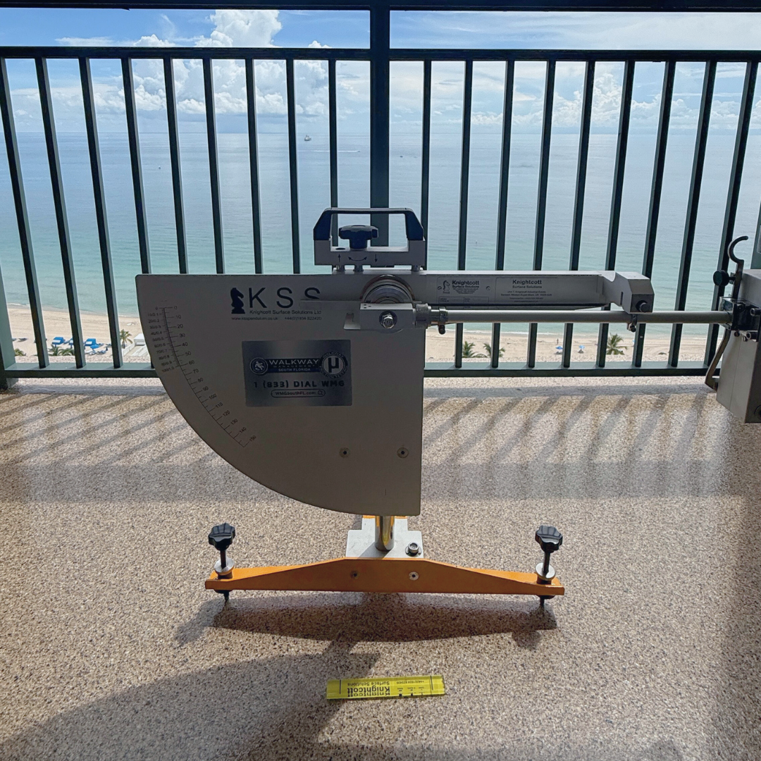 Pendulum Slip Testing Hotels and Resorts