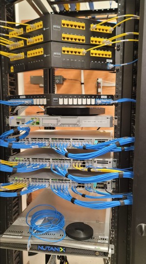 IT rack in Charleston