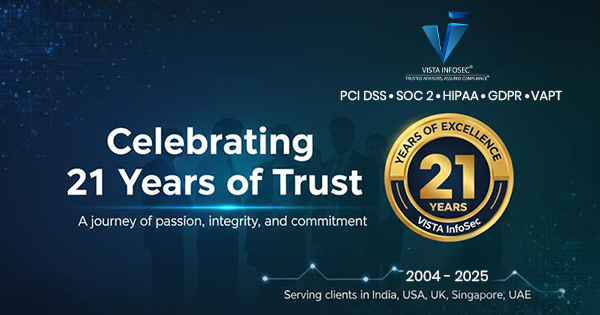 21 years of VISTA InfoSec