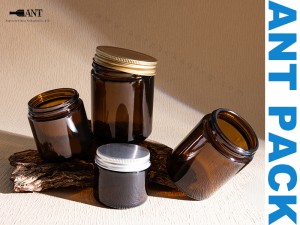 beautifully decorative glass jars