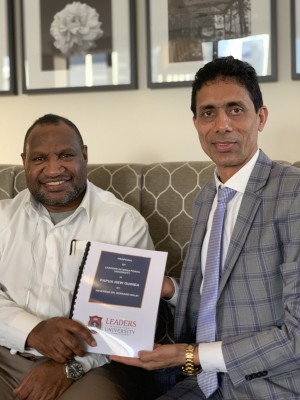 Dr Bernard Malik appointed as PNG special envoy