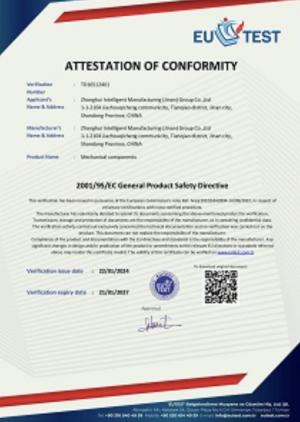 CE Certificate