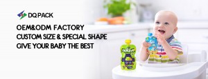 Baby Food Pouch Packaging Manufacturer DQ PACK