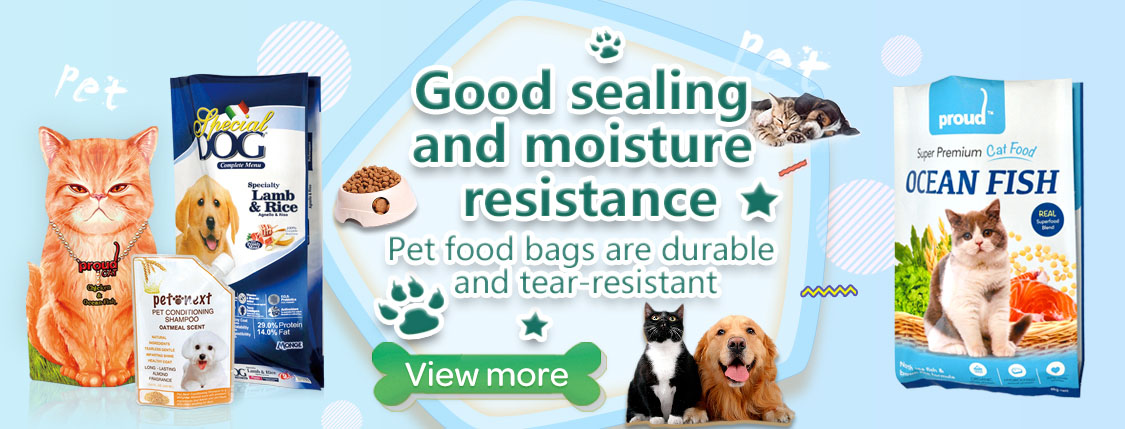 Custom Pet Food Packaging Bag Manufacturer DQ PACK