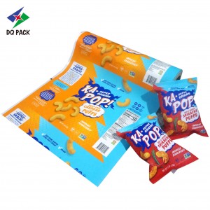 Custom Roll Film for Potato Chips Packaging Manufacturer DQ PACK 2