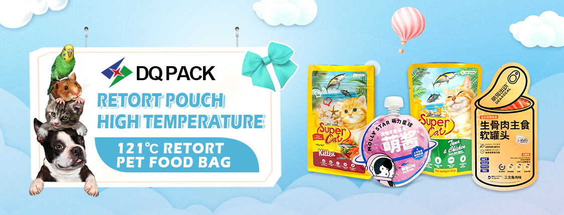 Retort Pouch for Pet Food Packaging Manufacturer DQ PACK