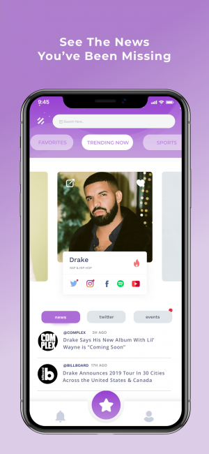 MyFeed App News Feed