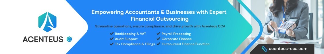Acenteus CCA Global Ltd Launches Advanced Outsourced Accounting Model to Help UK Firms Scale With Confidence