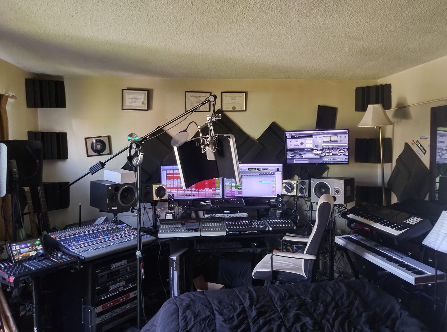 First Beat maker In Hip hop History Studio