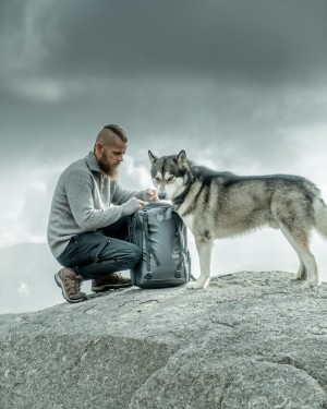 Espen and Fenris Showing off The Pack in Norway