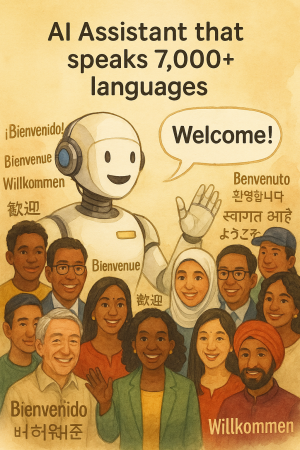 7000+ languages multilingual AI systems