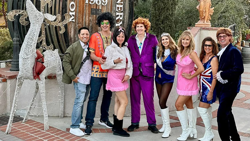 Aall In Limo Christmas Winery Party