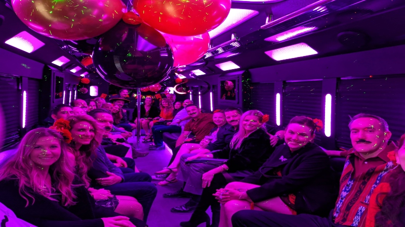 Aall In Limo End of The Year Party