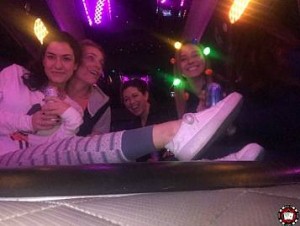 Aall In Limo Christmas PJ Party