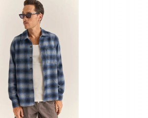 Rhythm Mens Shirt Mar Ls Flannel