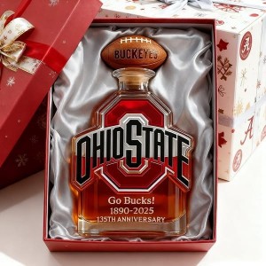 Ohio State 135th anniversary Whiskey Bottle 2