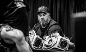 Dan Walker Judging at the Flower City Tattoo Convention