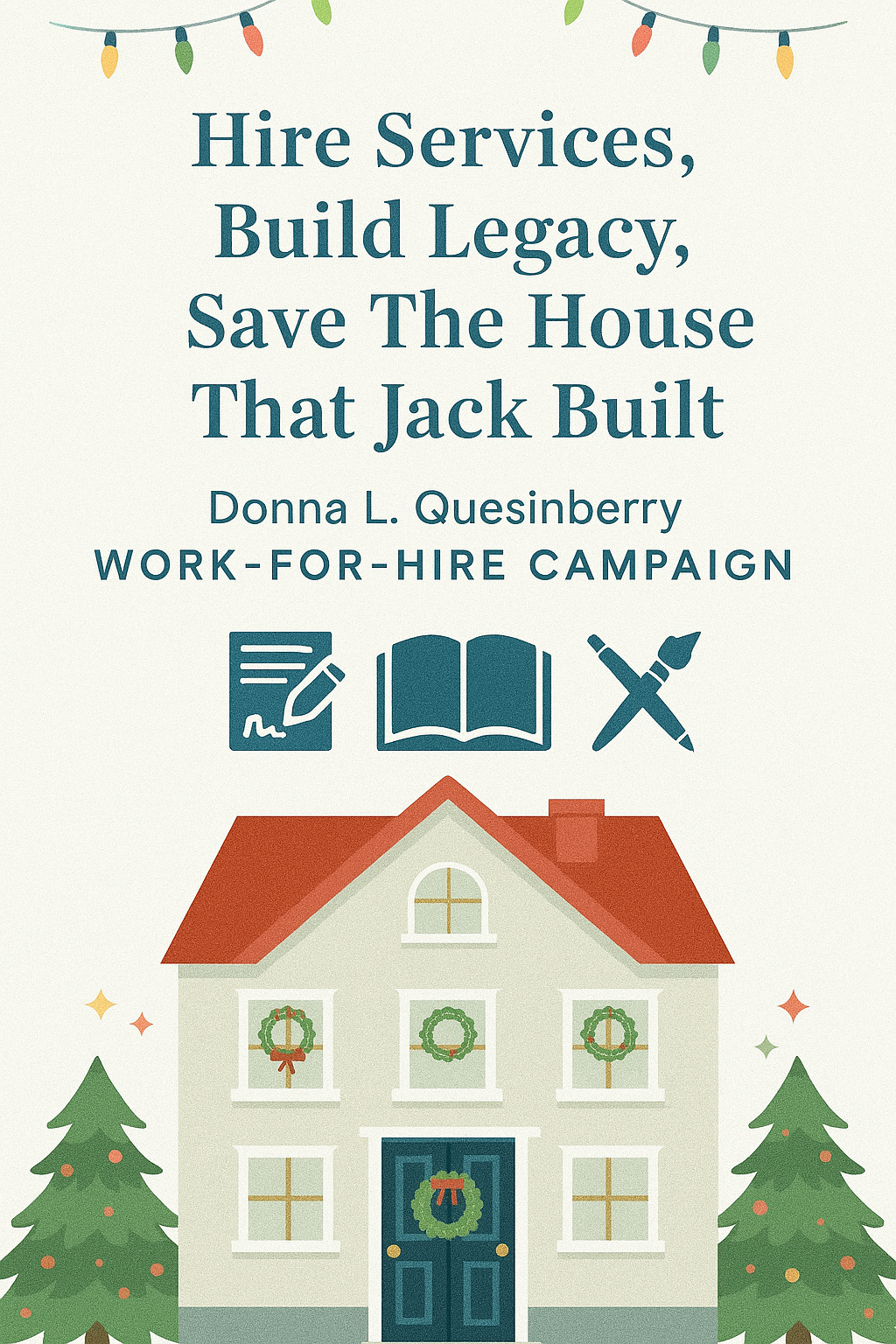 The House that Jack Built WorkforHire Campaign Flyer The House that Jack Built WorkforHire Campaign Flyer