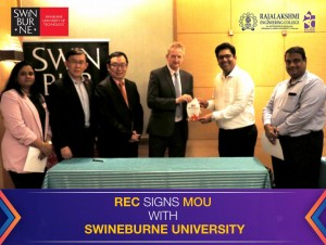 REC sings MoU with Swinburne University