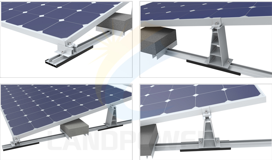 China Leading Flat Roof Solar Mounting Factory China Leading Flat Roof Solar Mounting Factory