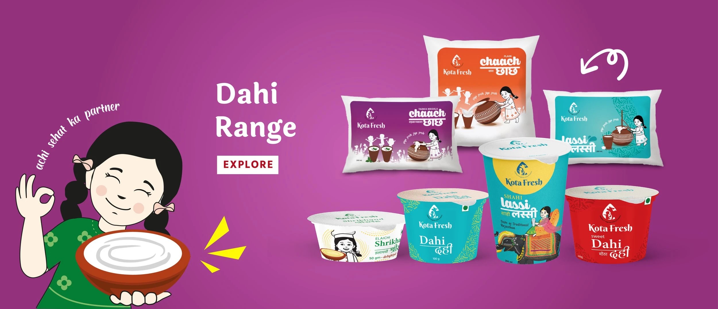 Kota Fresh Dahi Chach Collection