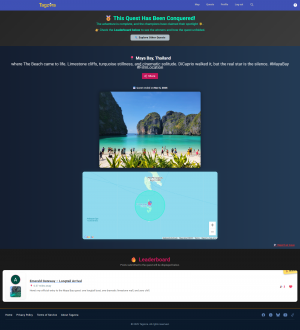 Ability to host worldwide quests