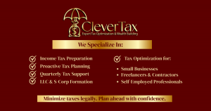 CleverTax Business Card Back