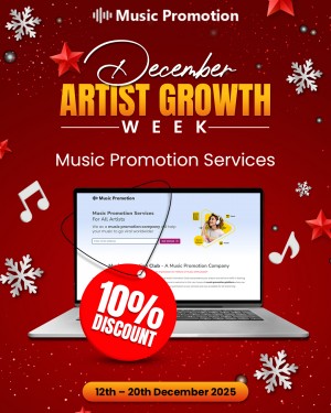 December Artist Growth Week for Music Promotion Services