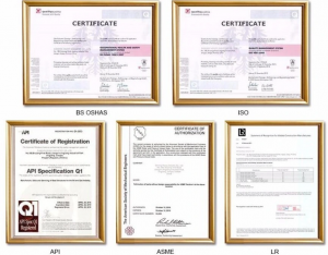 All these certifications are possessed by Openex