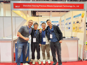 Hasung presented itself at the Saudi Jewellery Exhibition