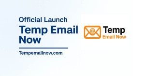 TempEmailNow homepage showcasing instant temporary email inbox generation