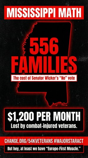 Mississippi Combat Injured Veterans Impacted By Major Richard Star Act Block