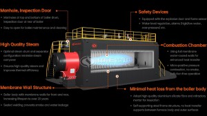 ZOZEN SZS gas fired boiler