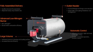 ZOZEN YQW gas thermal oil boiler