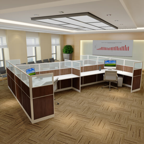 7-Man – Larger Cubicle Solutions: The Smart Way to Design High-Performance Offices