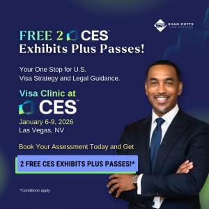 Shan Potts Law Offices Launches Free CES 2026 Exhibit Pass Giveaway for Global Founders and Innovators