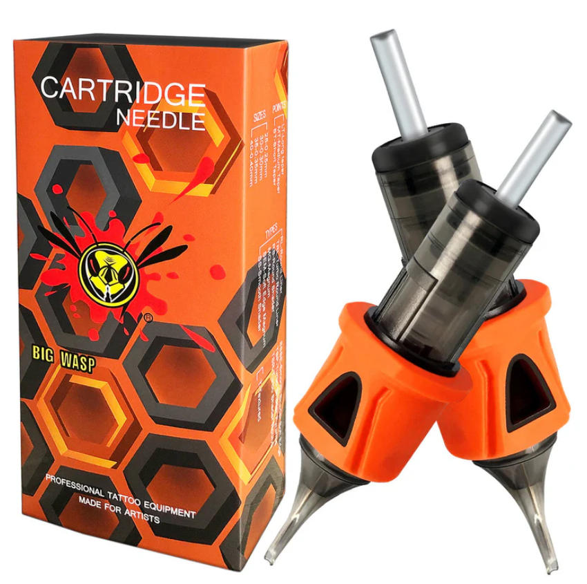 Big wasp Energy Rubber Cartridge Needles Box of 20 Big wasp Energy Rubber Cartridge Needles Box of 20