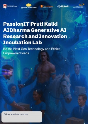PassionIT Prutl Kalki AIDharma Generative AI Research and Innovation Incubation Lab For corporate mi