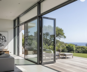 Aluminium folding door