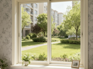 Elegant and Space Saving PVC Sliding Window