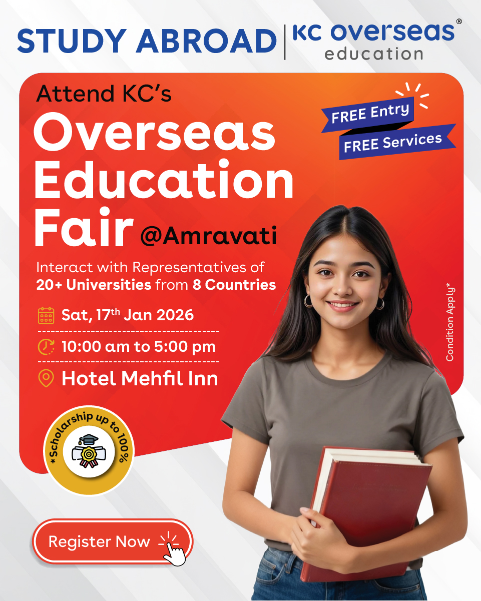 KC overseas to Host Free Overseas Education Fair in Amravati