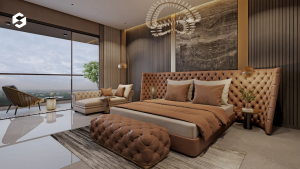 Real estate developer presenting property using SolidTwin 3D visualization