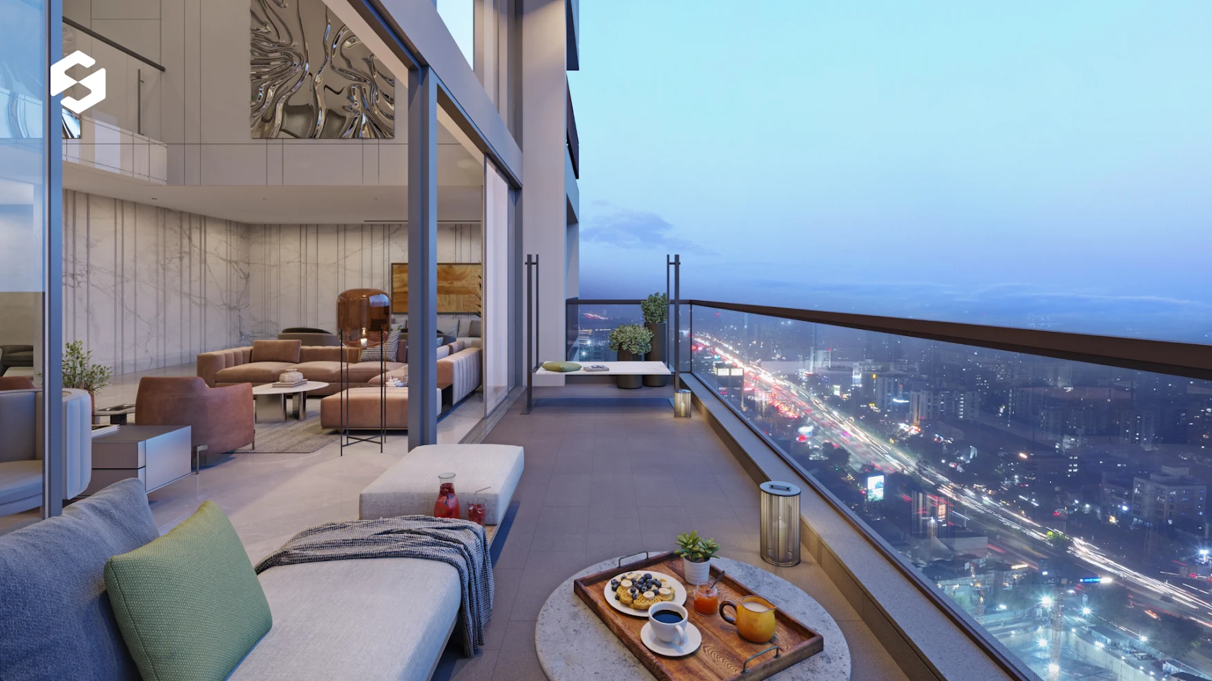 Virtual walkthrough of luxury apartment Virtual walkthrough of luxury apartment