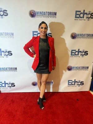 jaziah on The Red Carpet for Motion Picture Studios