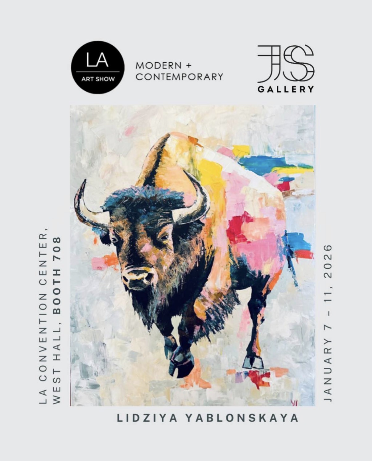 Lidziya Yablonskaya JS Gallery for LA Art Show 2026