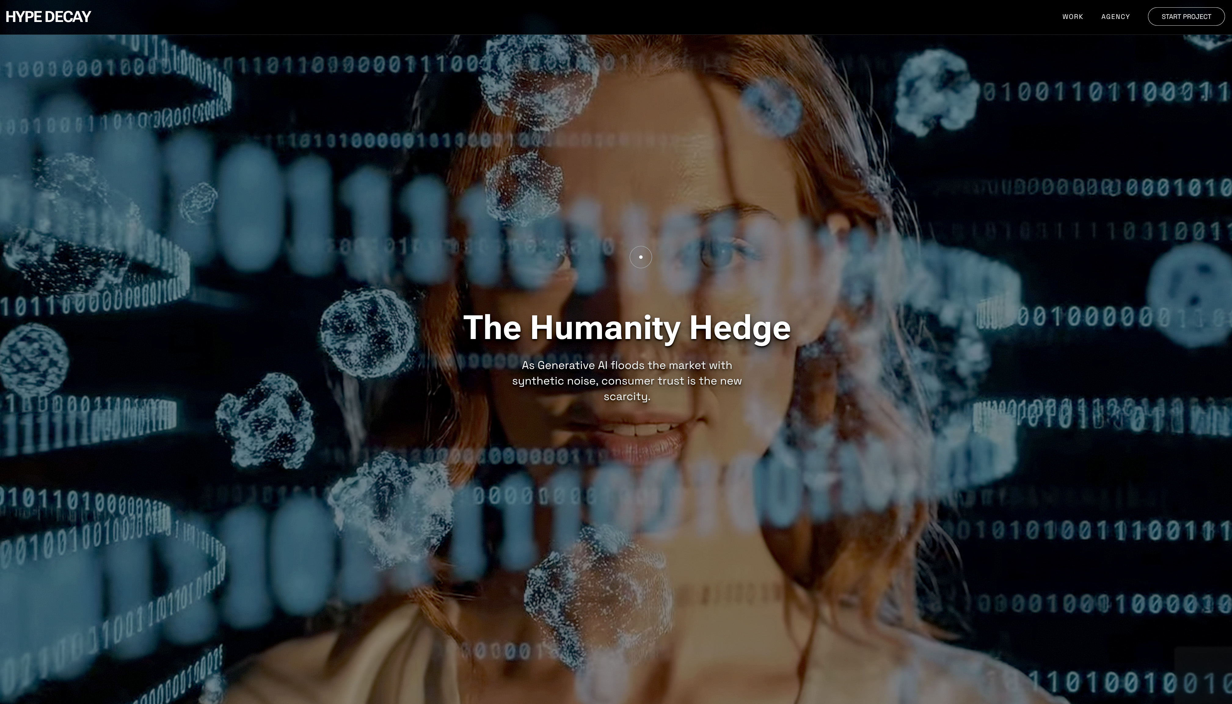 Humanity Hedge Video Section